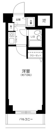 ライオンズプラザ上野毛の物件間取画像